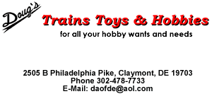 trains, toys & hobbies - model trains, planes, rockets, cars, railroads and books